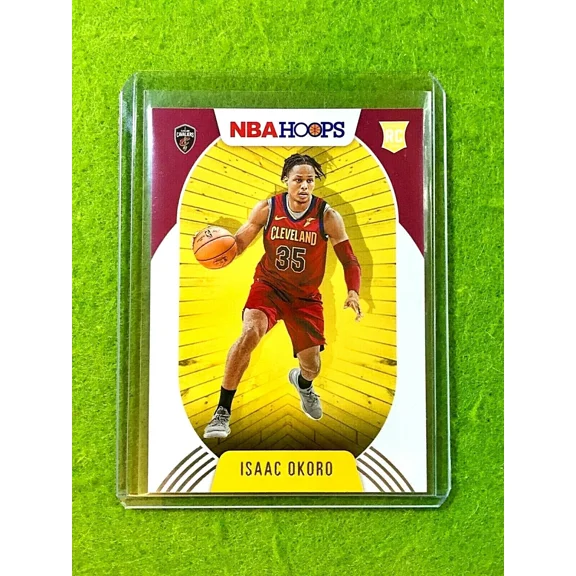 ISAAC OKORO ROOKIE CARD JERSEY #35 CAVALIERS 2020-21 Panini Hoops Isaac Okoro