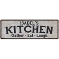 thumbnail image 1 of ISABEL's Kitchen Gift Rustic Chic Decor Gift 6x18 Sign 206180051396, 1 of 1