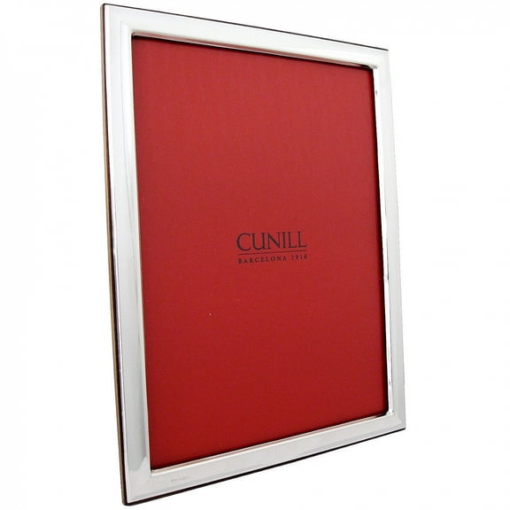 ISABELLA PLAIN BEVELED Fine Sterling Silver 5x7 frame by Cunill - 5x7