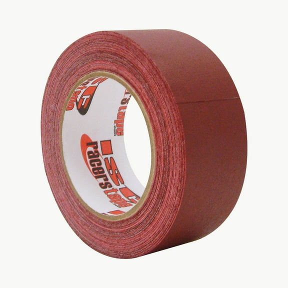 ISC Dull-Finish Racer's Tape: 2 in x 27-1/2 yds. (Burgundy)