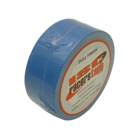 ISC Dull-Finish Racer's Tape: 2 in x 27-1/2 yds. (Electric Blue)