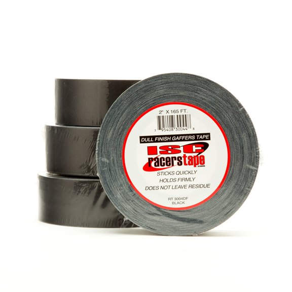 ISC Gaffers Tape Black 1 Inch Single Roll