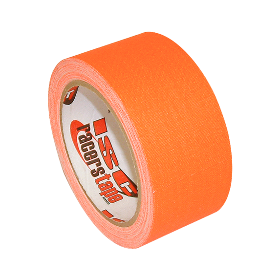 ISC Neon Dull-Finish Racer's Tape: 2 in x 50 yds. (Fluorescent Orange)