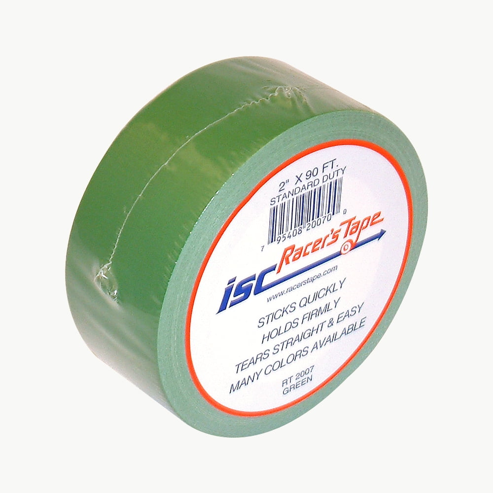 ISC Standard-Duty Racer's Tape: 2 in x 30 yds. (Green) - Walmart.com