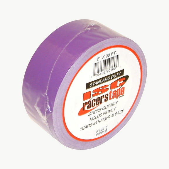 ISC Standard-Duty Racer's Tape: 2 in x 60 yds. (Purple)