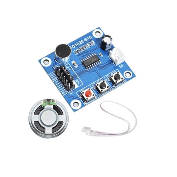 Isd Voice Recoder Module ISD1820 Recording and Voice Module Voice Module Recording and Playback ...