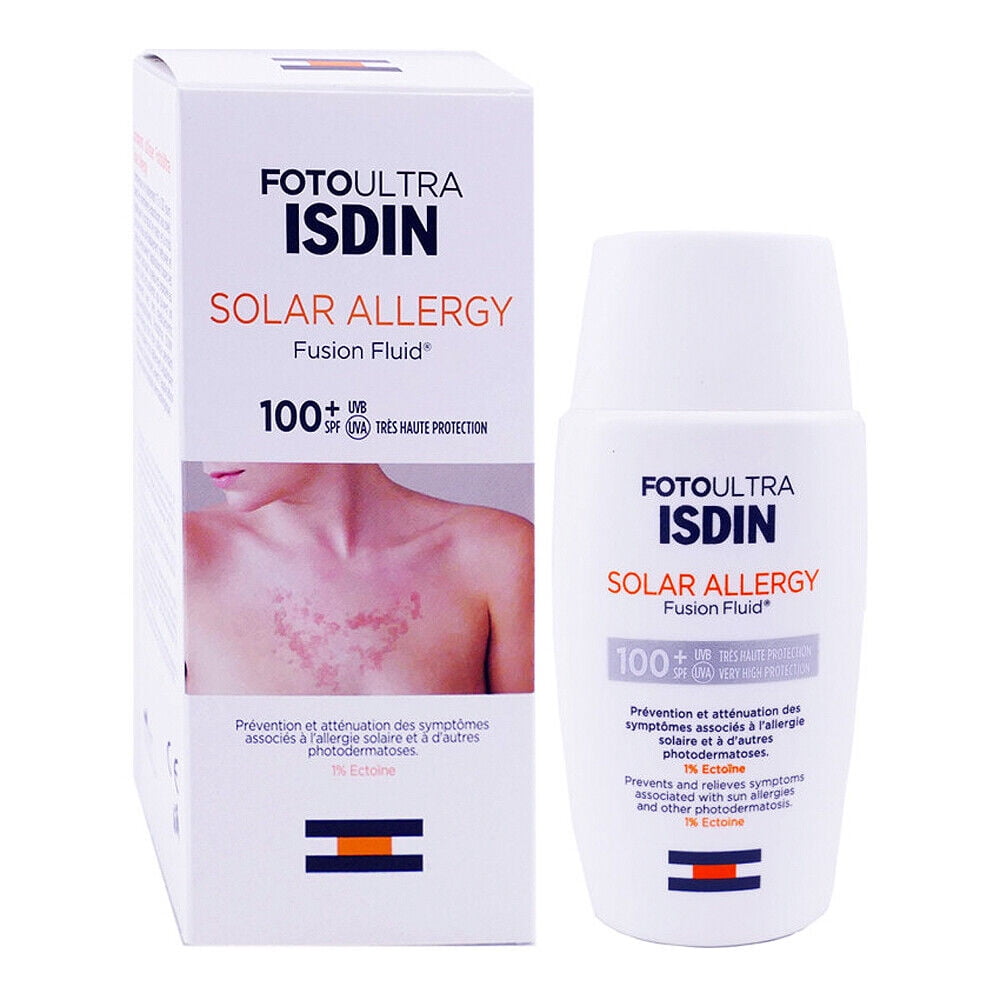ISDIN FotoUltra SOLAR ALLERGY Fusion Fluid UV Care SPF100+ 50ml [ Exp
