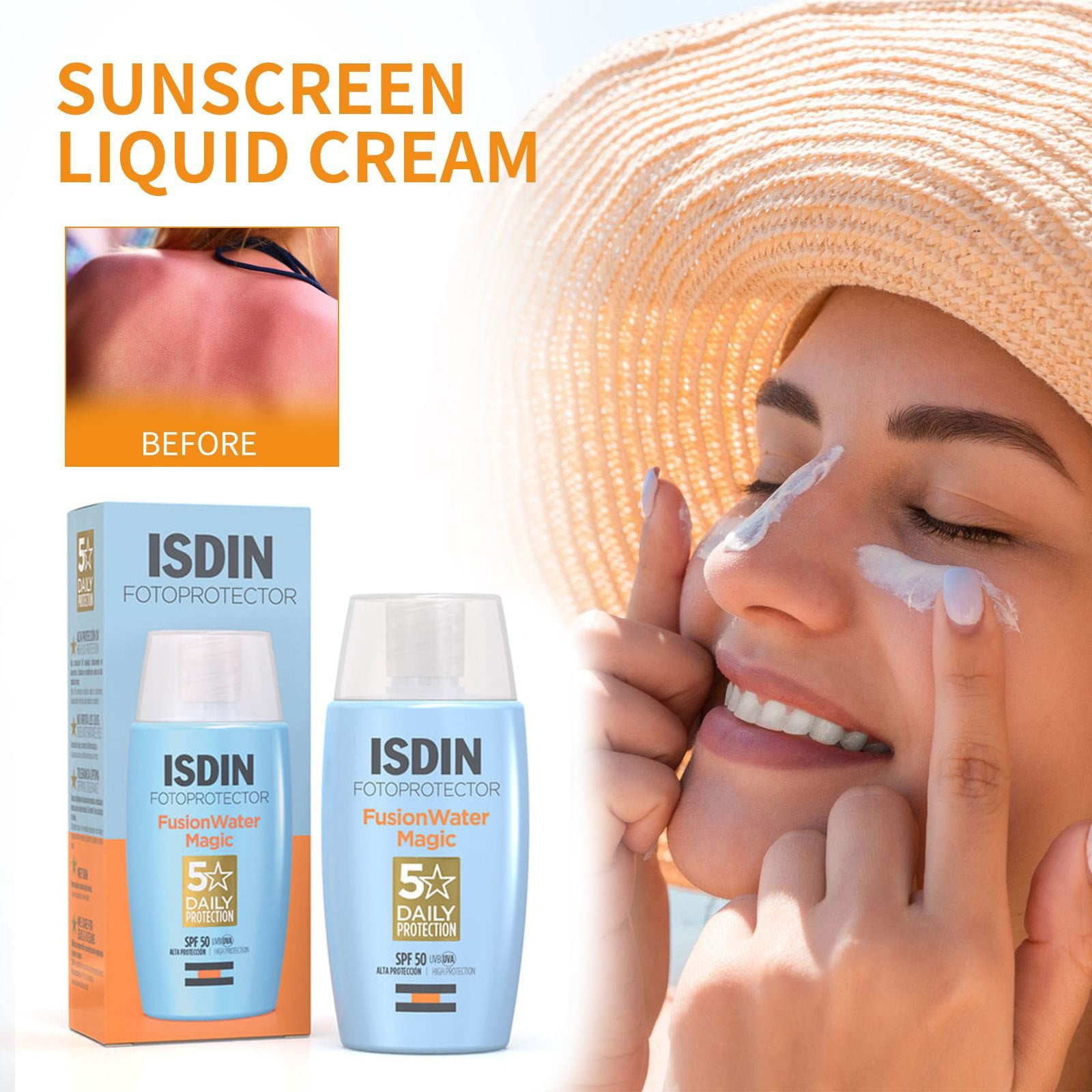 ISDIN Fotoprotector FUSION WATER COLOR OilFree Tinted Sunscreen SPF50