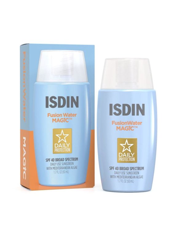 Fusion Water MAGIC Ultralight Daily Sunscreen, Broad Spectrum SPF 40, Formulated with Hyaluronic Acid, 3.4 Fl Oz
