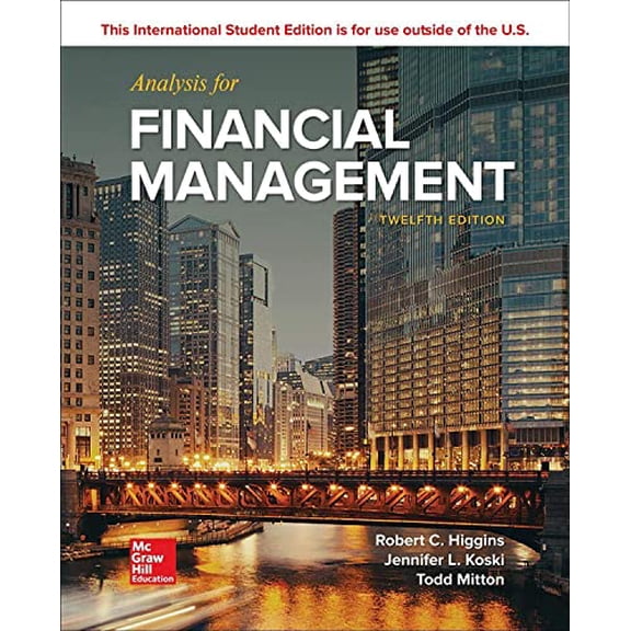 Pre-Owned Analysis For Financial Management (Paperback) 1260091910 9781260091915