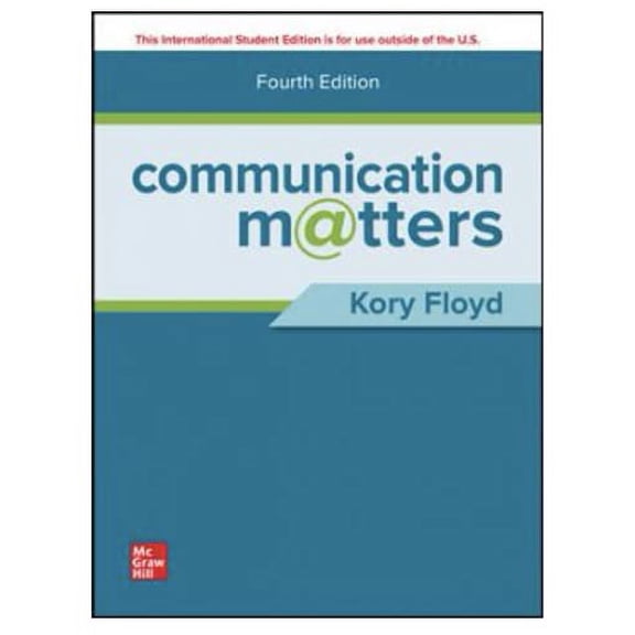 ISE Communication Matters (Paperback) by Kory Floyd