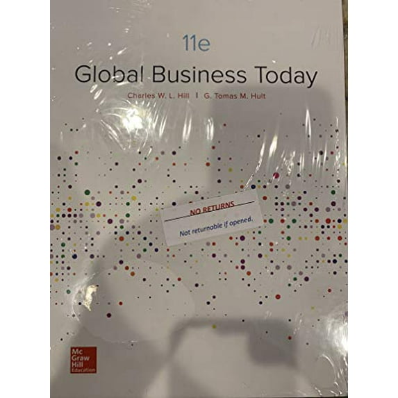 Pre-Owned Global Business Today (Hardcover) 1260088375 9781260088373