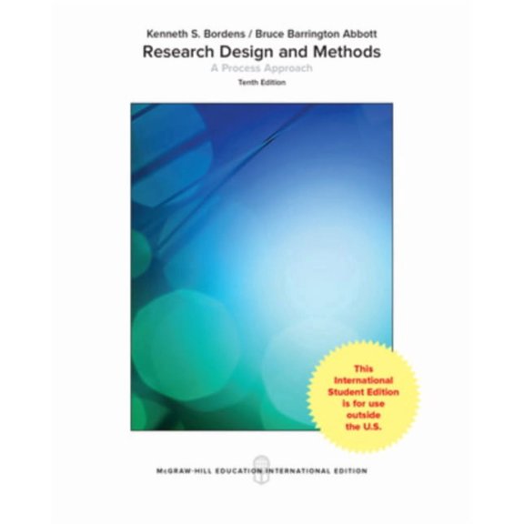 ISE RSRCH DSGN AMP METHODS PROCESS A