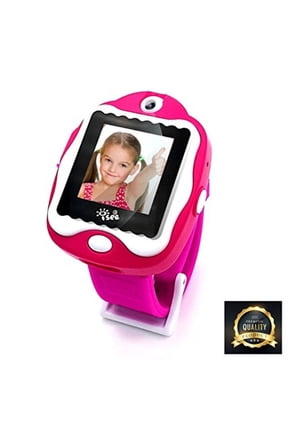 Durable Kids Smartwatch, Smart Game Touch Screen, Watch Digital Camera Clock Alarm for Girls Pink