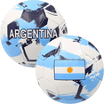thumbnail image 1 of Icon Sports Argentina Flag Brushstroke Soccer Ball, Blue/White PVC, Size 5, 1 of 5