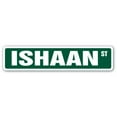 thumbnail image 1 of ISHAAN Street Sign Childrens Name Room Sign | Indoor/Outdoor |  36" Wide, 1 of 5