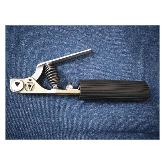 ISHOP Stinger V Welding Electrode Holder - 250-350 Amp Non-Insulated - American Made Pipeline Welder Designed - Brass Construction, 1/0 Cable Capacity