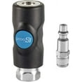 ISI, 1/4”, Industrial Profile, Safety, Compressed Air, Coupler/Air