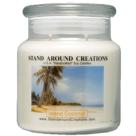 ISLAND COCONUT APOTHECARY 16-OZ. ALL NATURAL SOY CANDLE