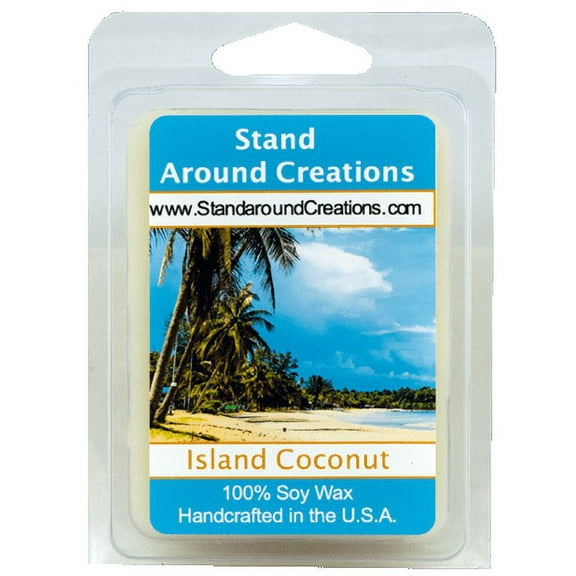 ISLAND COCONUT WAX MELT 3-OZ.