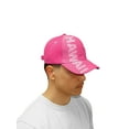 thumbnail image 1 of ISLAND CREW HAWAII CAP: Hi Hawaii W/ Island Logo, Hot Pink, 1 of 7