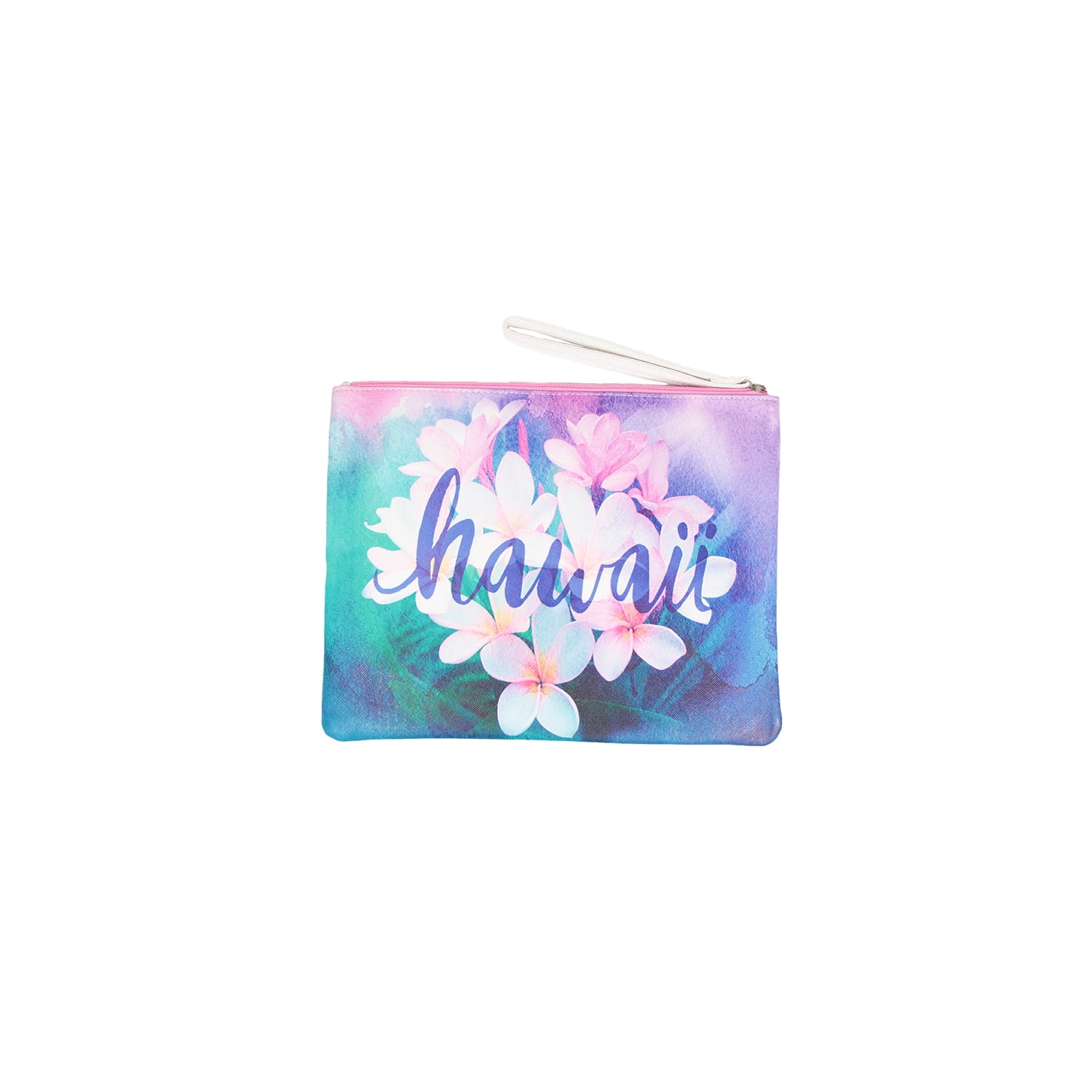 Island Crew Hawaii Pouch Plumeria