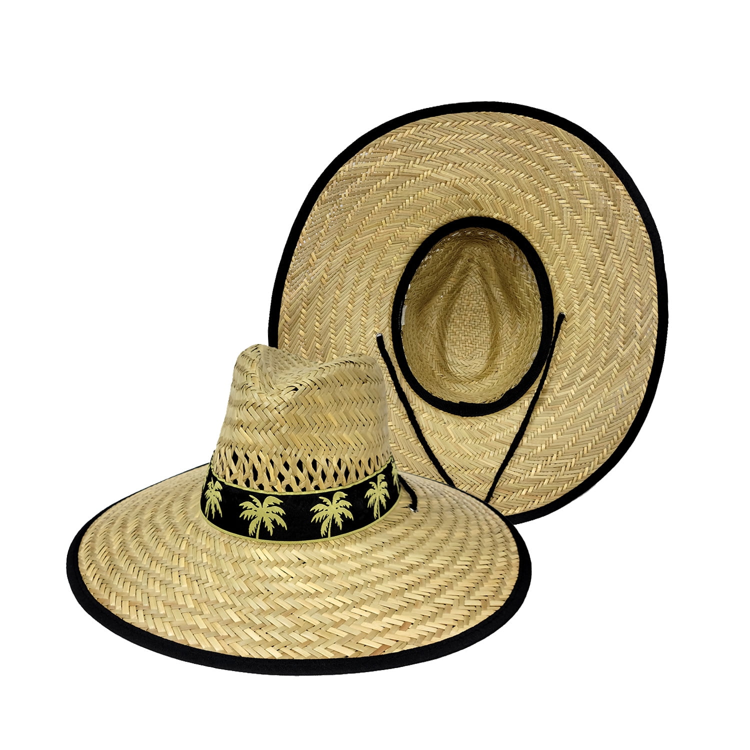 ISLAND CREW HAWAII Straw Hat: Palm Tree