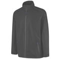 thumbnail image 1 of ISLAND GREEN MENS WATERPROOF JACKET CHARCOAL Large, 1 of 1