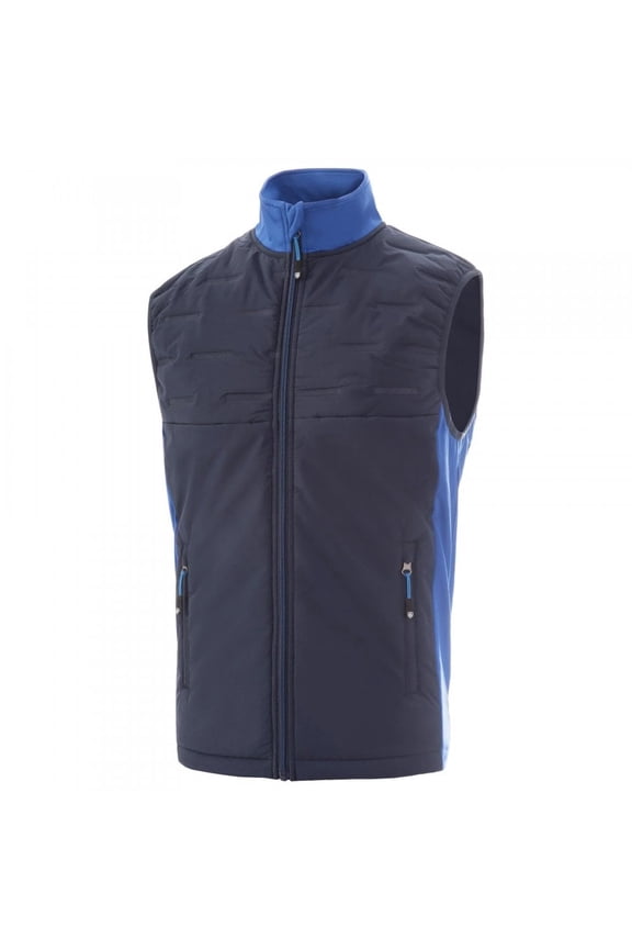 Padded Gilet - Navy/Royal - M