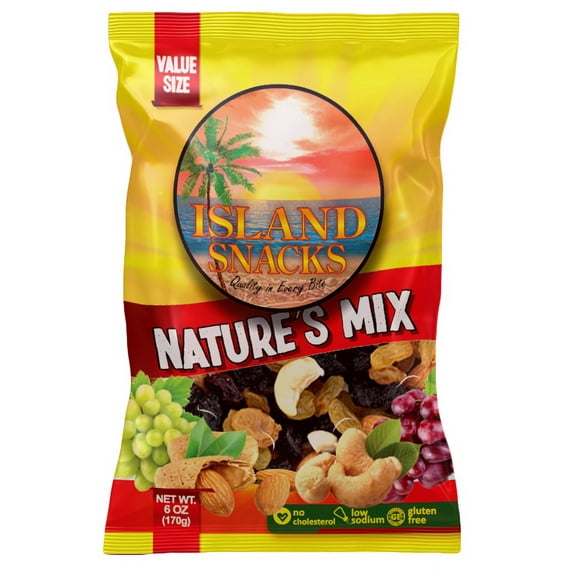 ISLAND SNACKS NATURES MIX 6 OZ