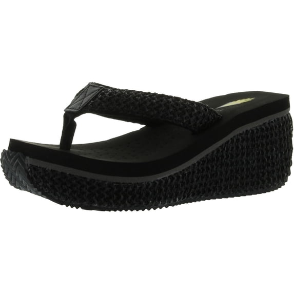 Volatile Women's Island Sandal, Black, 9