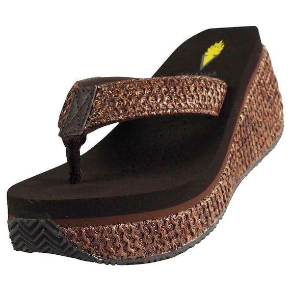 Volatile Womens Island Wedge Sandal