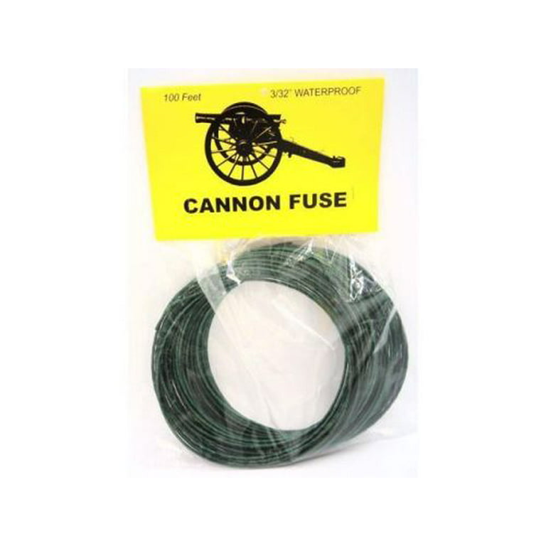 Cannon Fuse - 20 ft. roll, 20 second