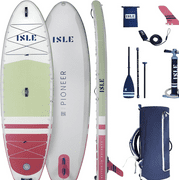 ISLE Pioneer 3.0 Inflatable Stand up Paddle Board, Incl