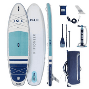 ISLE Pioneer 3.0 Inflatable Stand up Paddle Board, Incl
