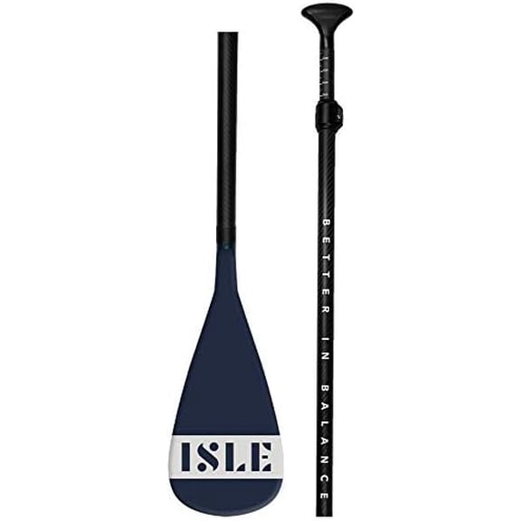 ISLE SUP Paddle (Adjustable 67-83")  2-Piece Carbon Shaft w/Nylon Blade for Paddle Boards$$Sport & Recreation Other
