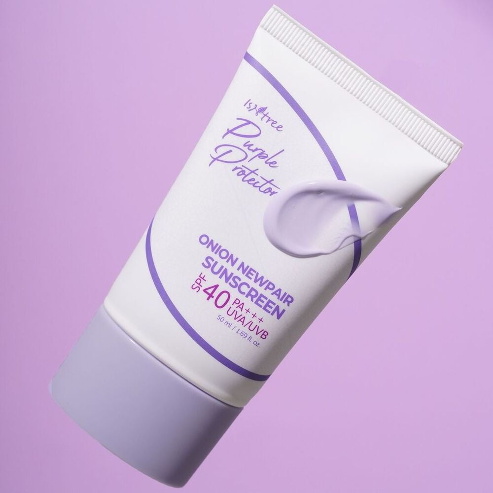 ISNtree Purple Protector, Onion Newpair Sunscreen, SPF 40, 1.69 fl