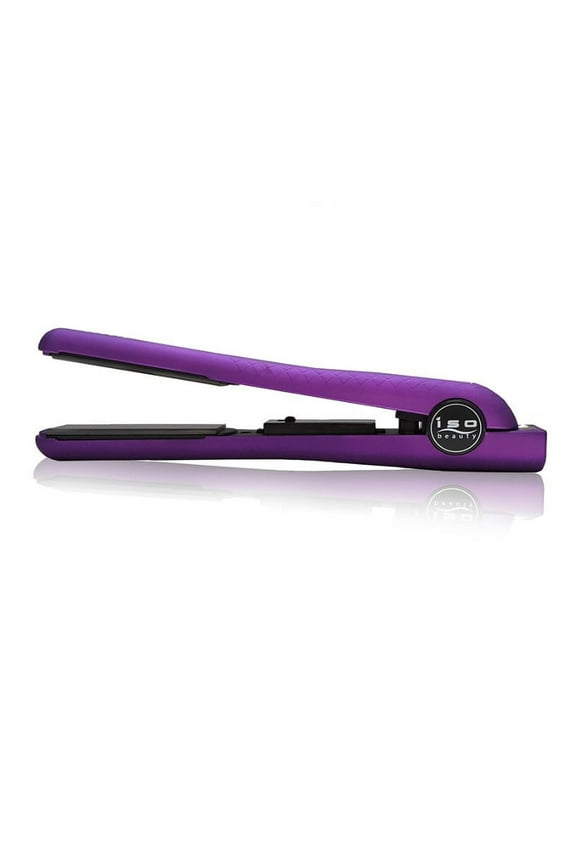 Diamond Collection Super Spectrum Pro Hair Straightener Flat Iron with 1.25 Inch Ceramic and Adjustable Temperature Control Of 180-450F (Purple)