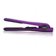 ISO Beauty Diamond Collection Super Spectrum Pro Hair Straightener Flat Iron with 1.25 Inch Ceramic and Adjustable Temperature Control Of 180-450 F Purple