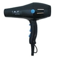 thumbnail image 1 of ISO Beauty Diamond Hairlux Hair Hair Dryer - Light Weight, Attractive, Sleek, and Quiet With Heat Sensitive Control System (Black), 1 of 5