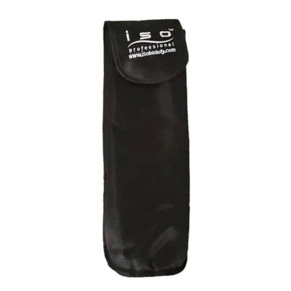 ISO Beauty Heat Resistant Protective Travel Pouch - Black
