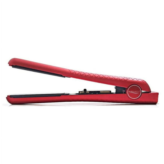ISO Beauty Spectrum Pro 1.25" 100% Solid Ceramic Flat Iron - Diamond Collection - Metallic Red