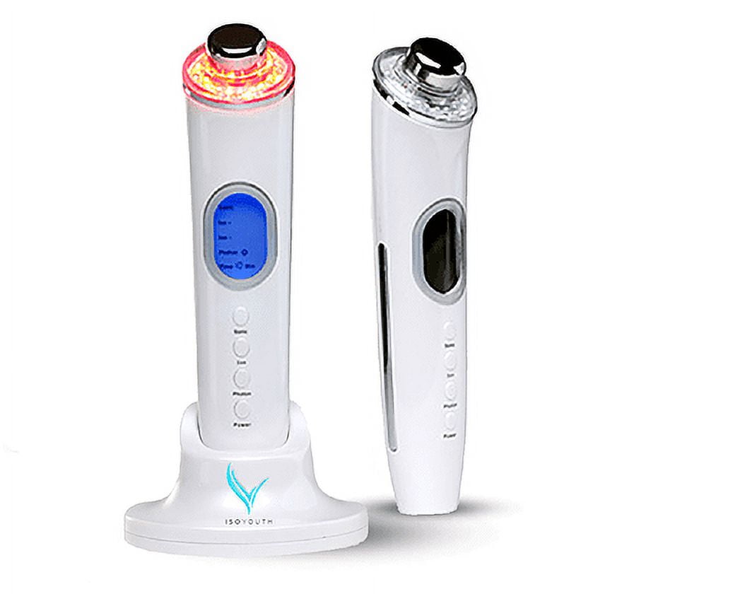 ISO Beauty Youth Derma Photon 3 in 1 Ultrasonic Smart Skin Care Device For Variant Beauty Conditions Such As Wrinkles, Pores, Dark Circles, Acne and Blood Circulation