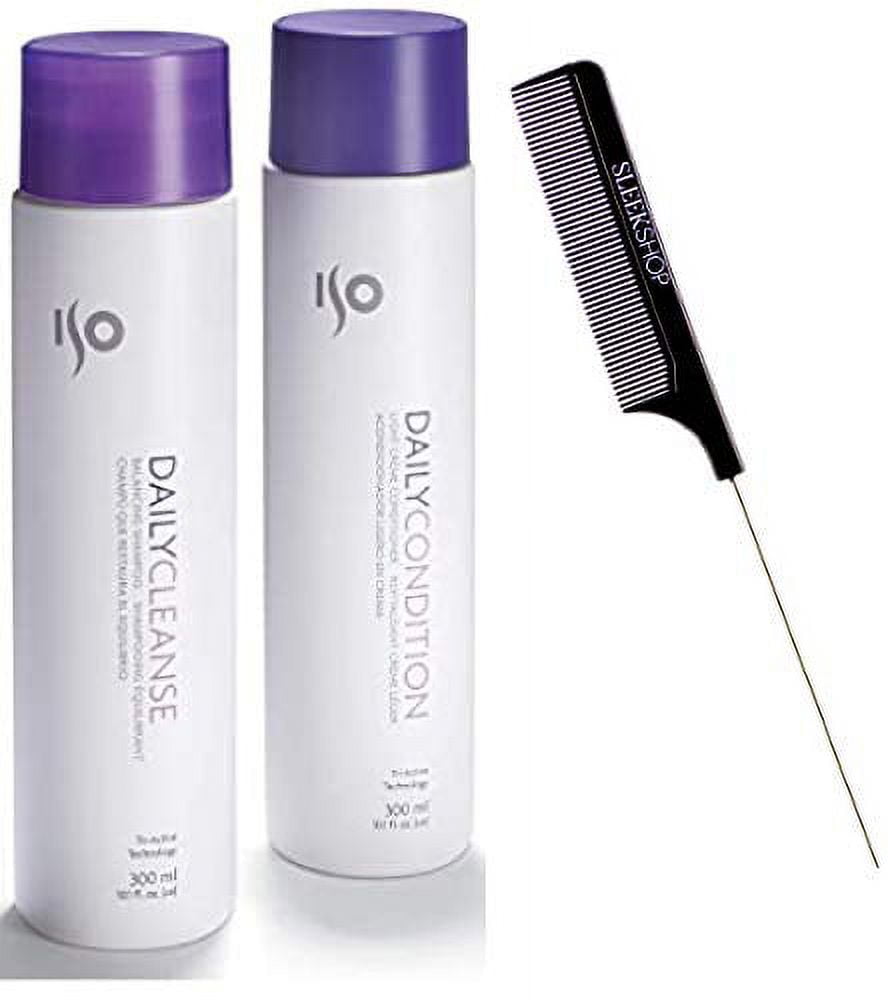 ISO DAILY Cleanse Balancing Shampoo & DAILY Light Creme Condition Cream Conditioner DUO SET (w