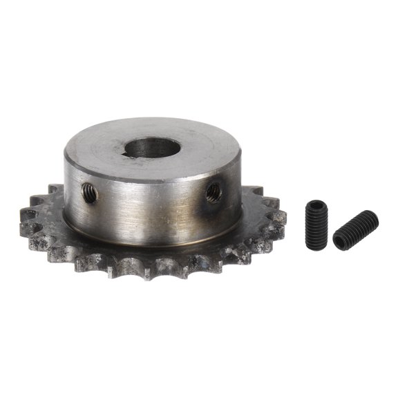 ISO/DIN 06B-1 Roller Chain Sprocket B Type 15mm Bore, 3/8" Pitch, Hardened 23 Tooth