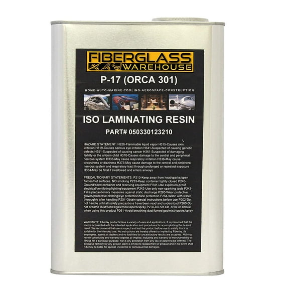 ISO Polyester Laminating Resin (4 Gallon)