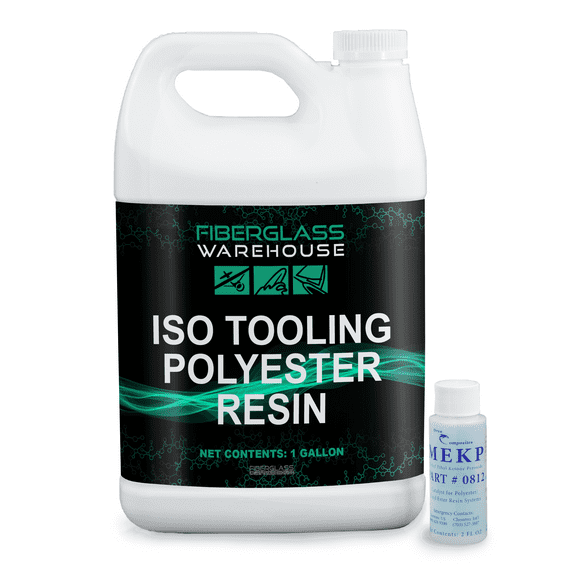ISO Polyester Tooling/ Laminating Resin (Gallon)- Includes Catalyst