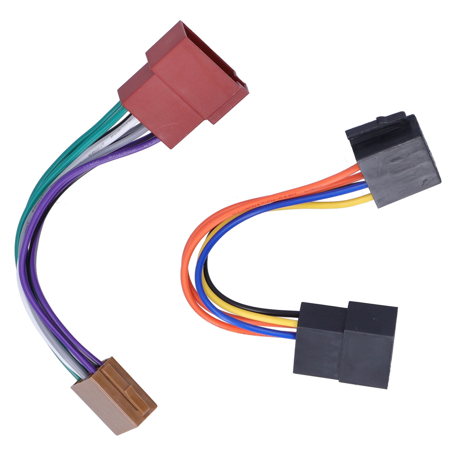 ISO Radio Wiring Harness Adapter Plug for Car Stereo CD Player, Cabrio