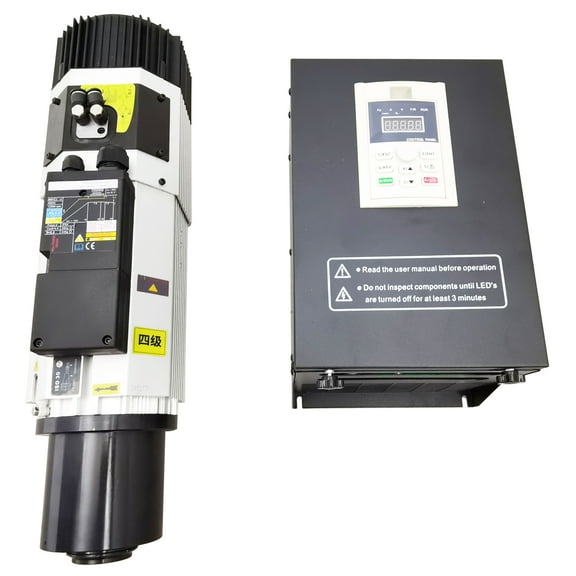 ISO30 ATC Air Cooled Spindle Motor Automatic Tool Change 24000rpm+VFD Inverter CNC Mill Kit 220V