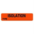 thumbnail image 1 of ISOLATION Type Infection Control Medical Labels, 1 of 1